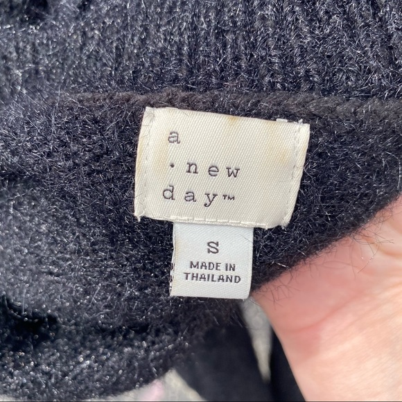 A New Day Black Eye Lash Sweater - Picture 7 of 7